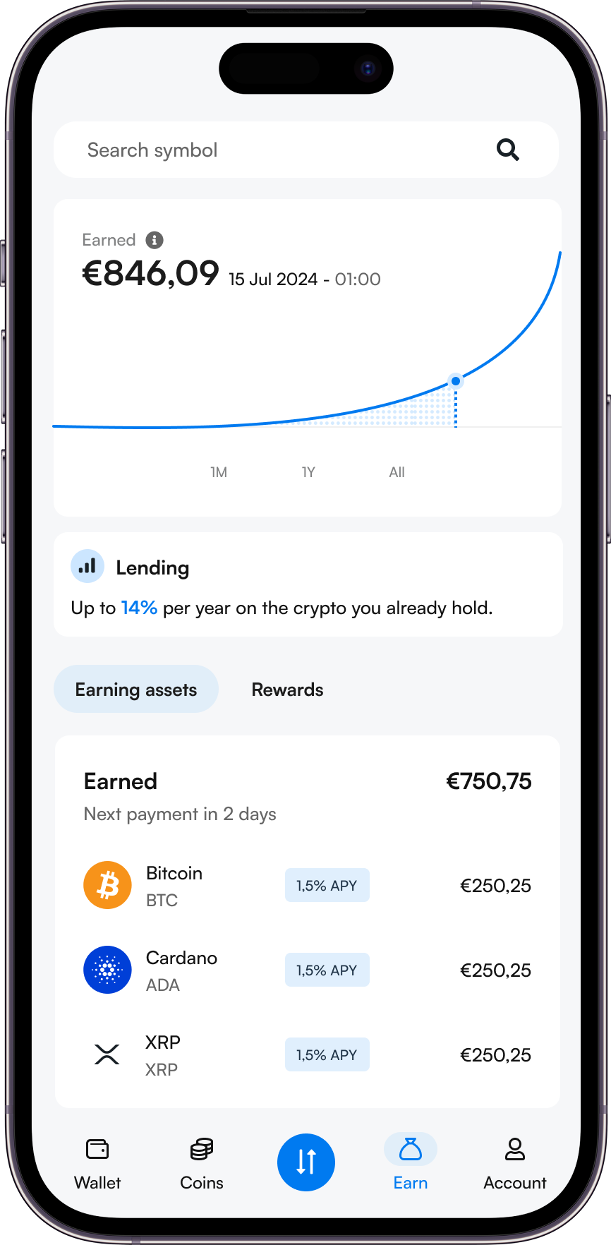 account yield phone